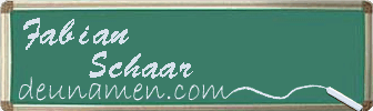 Fabian Schaar Visitenkarte